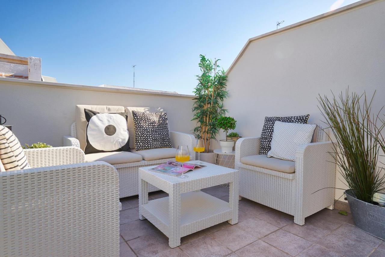 Studio Deluxe With Shared Roof Terrace Málaga Exterior foto