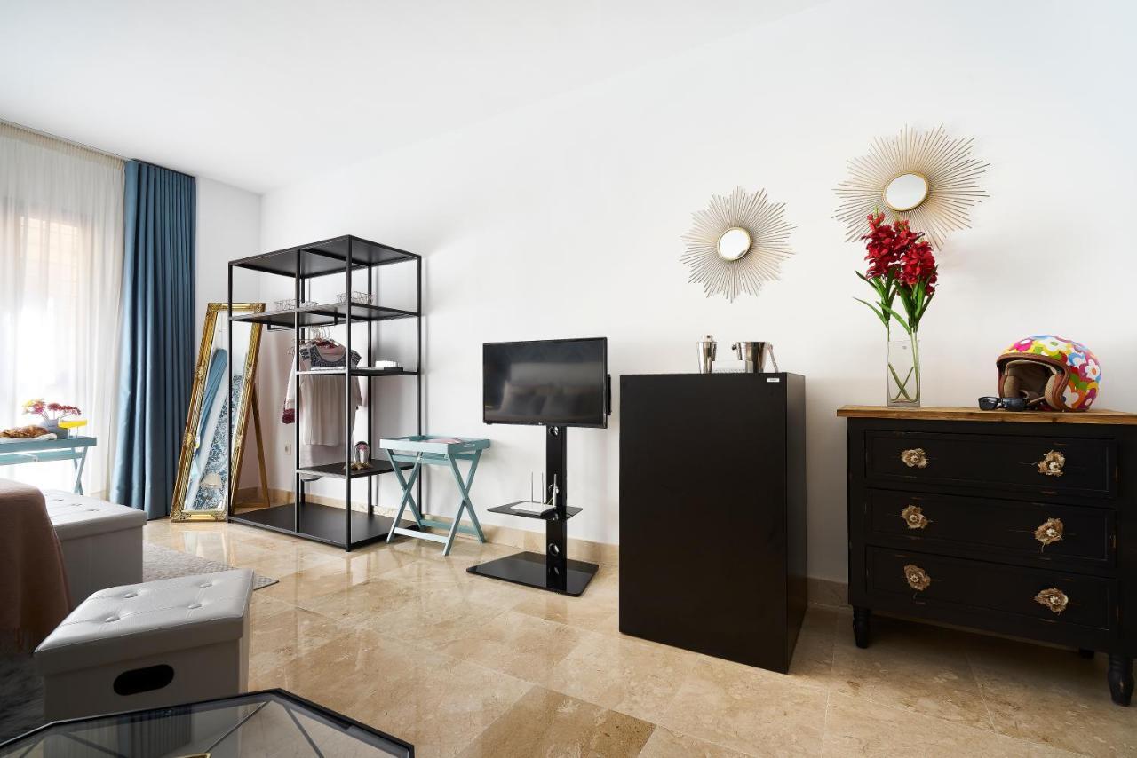Studio Deluxe With Shared Roof Terrace Málaga Exterior foto